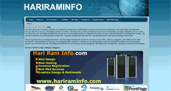 Desktop Screenshot of hariraminfo.com