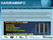 Tablet Screenshot of hariraminfo.com